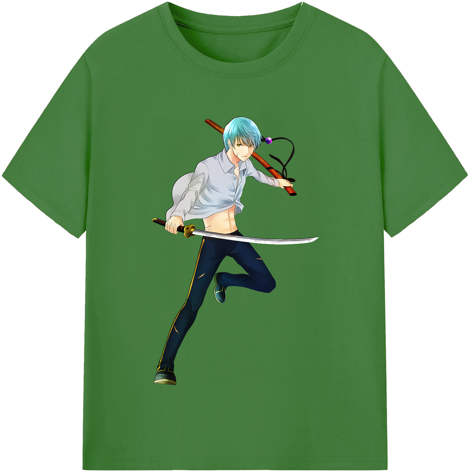 （画像用） 刀剣乱舞 Touken Ranbu レディースカジュアルプリントTシャツ（綿100％）